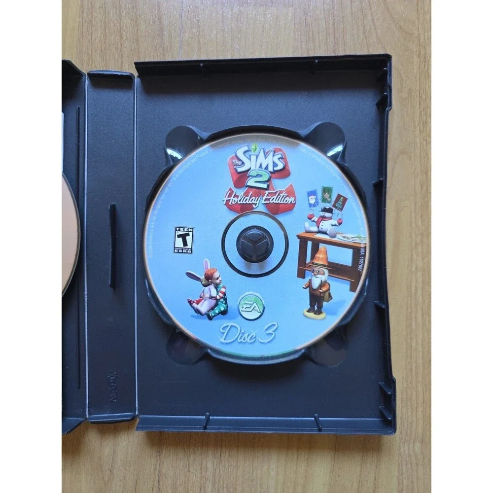 The Sims 2 Holiday Edition PC Game 2006 + Happy Holiday Stuff Complete
